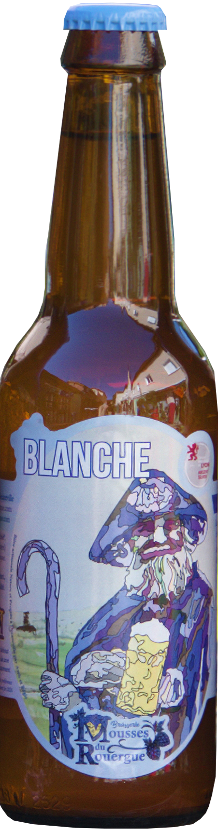 La bulle de blé bière de la brasserie les Mousses du Rouergue Decazeville Aveyron